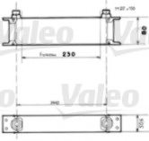 VALEO 816579 Oil Cooler, engine oil